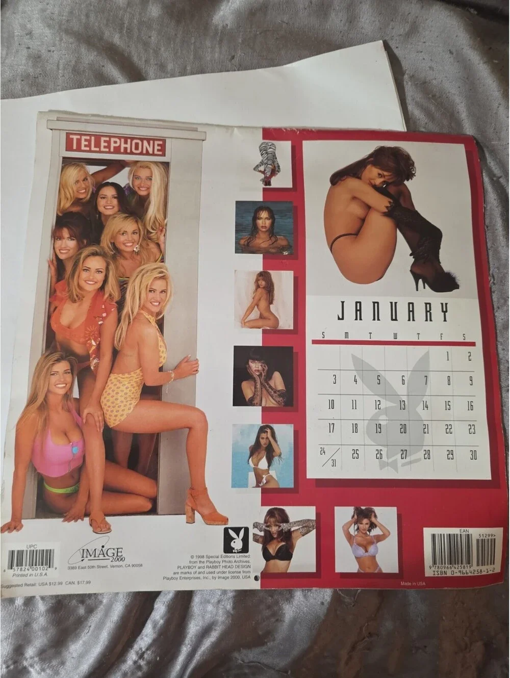 Playboy Classic Beauties 16 Month 1999 Calendar